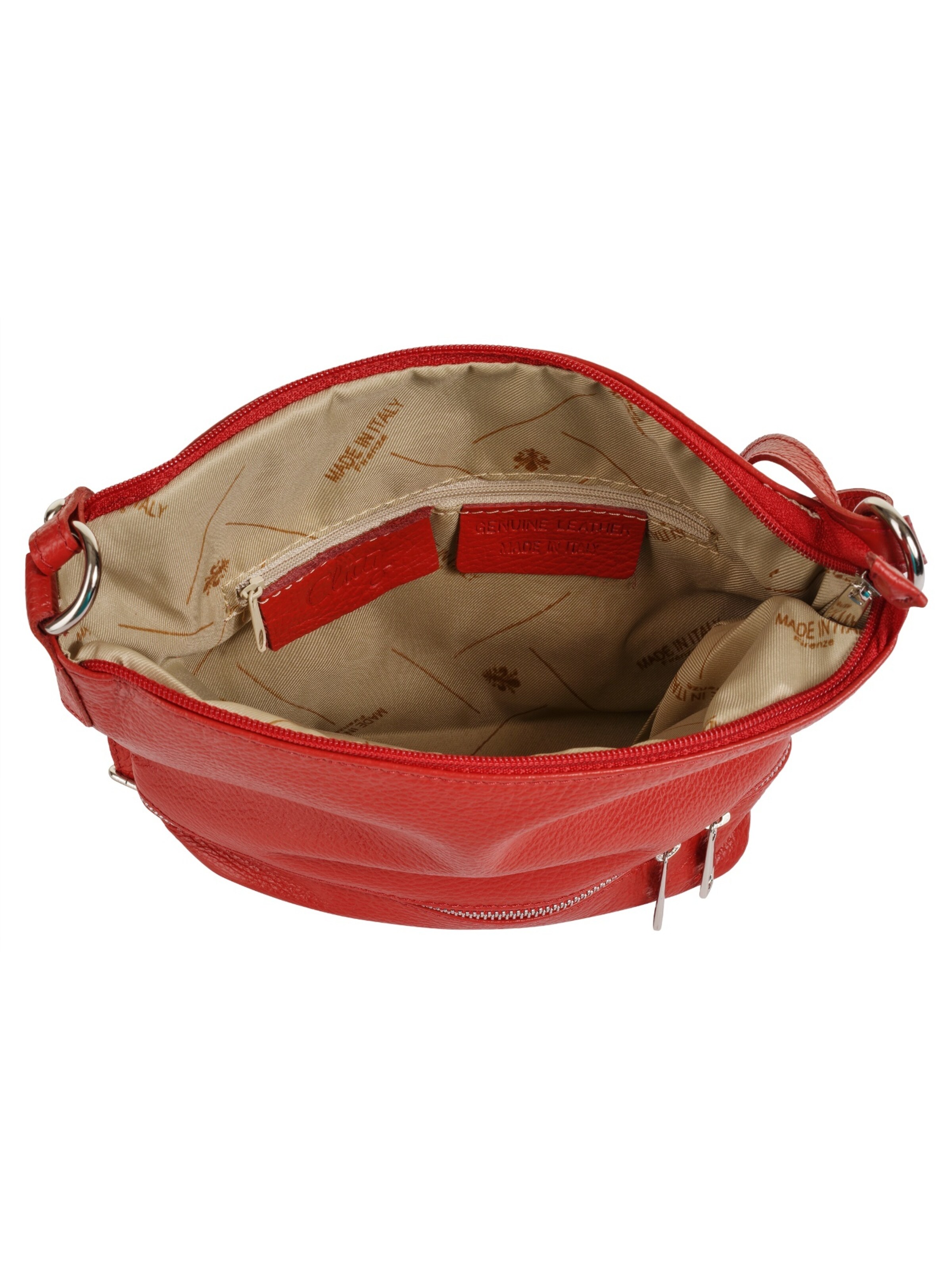 Sac à bandoulière Cluty en rouge