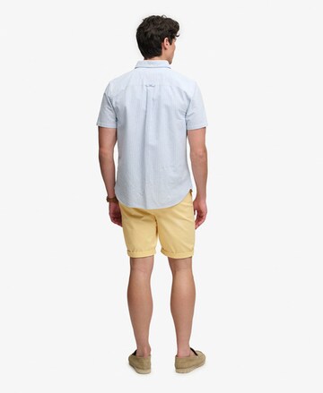 Coupe slim Pantalon chino Superdry & Co en jaune