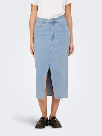 JDY Skirt in Blue: front