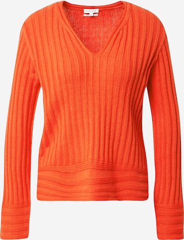 TOM TAILOR Sweater in Orange: front