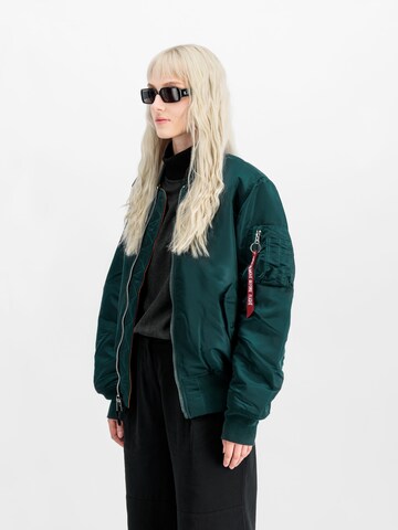 ALPHA INDUSTRIES Übergangsjacke 'MA-1'‌‌‌ in Blau