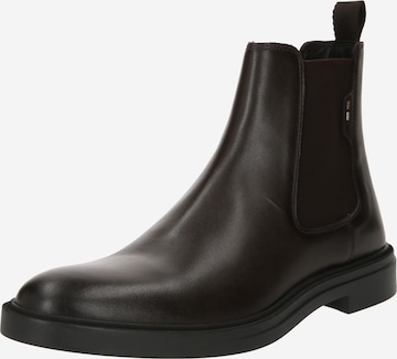 BOSS Black Chelsea Boots 'Calev' in Braun: predná strana