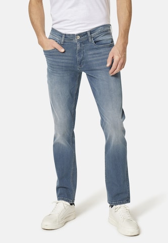 Stooker Men Slimfit Jeans in Blau: Vorderseite
