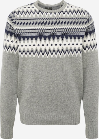 FYNCH-HATTON Sweater in Grey: front