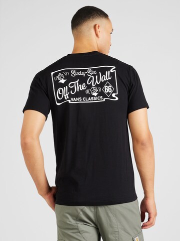 VANS - Camisa 'SIXTY SIXERS' em preto