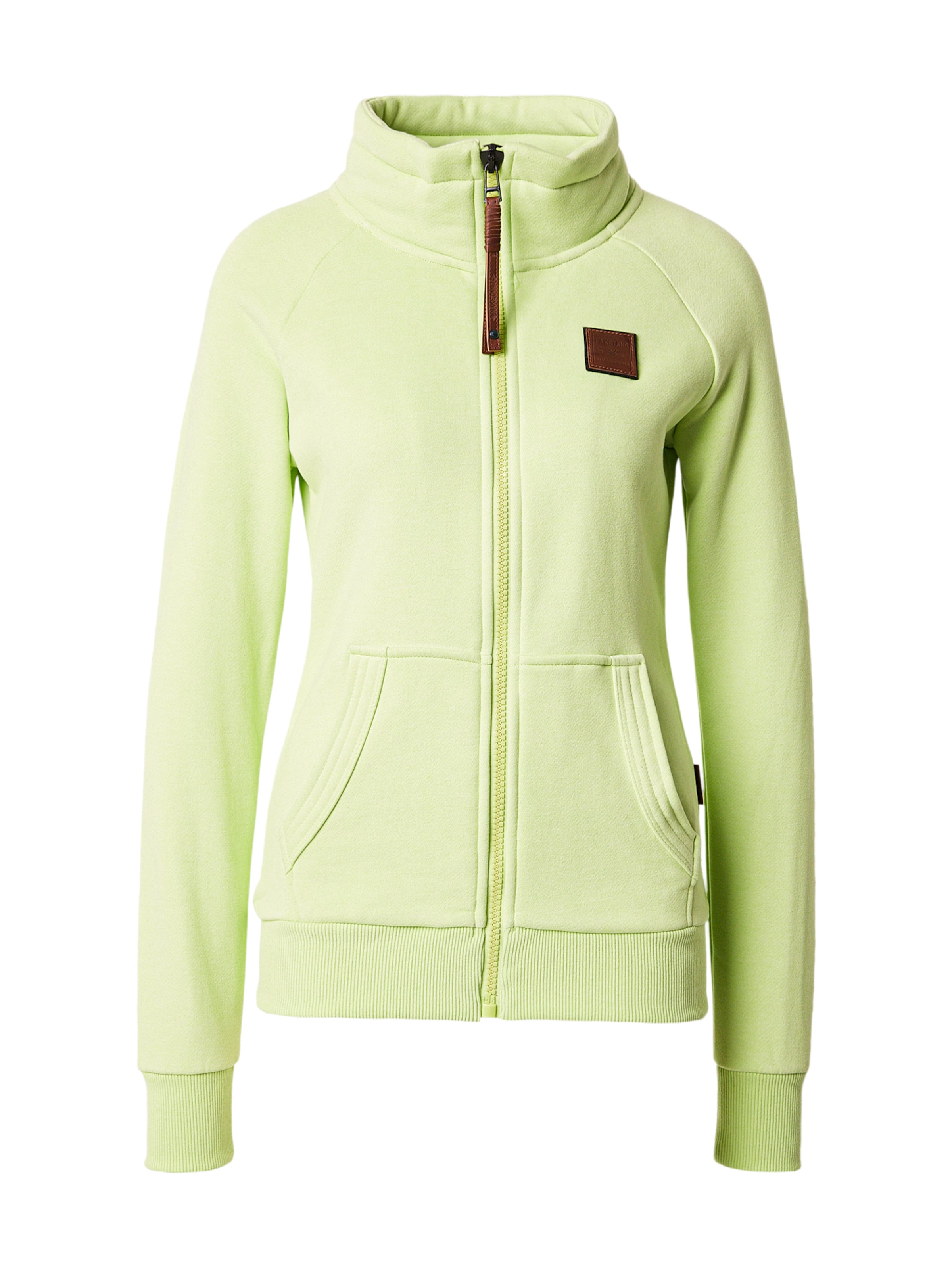 naketano Sweatjacke in Grün: Vorderseite