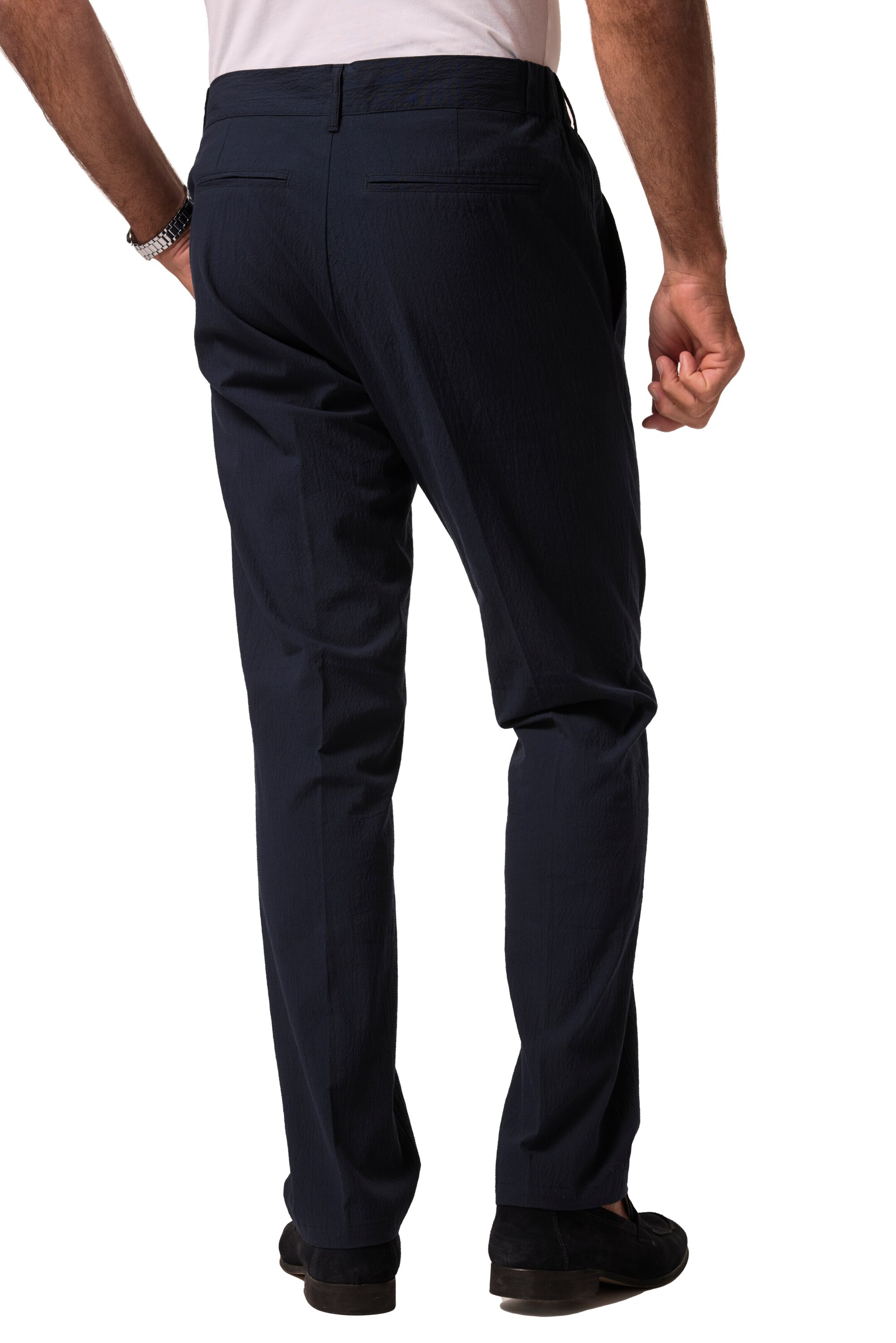 JP1880 Regular Pleat-front trousers in Blue