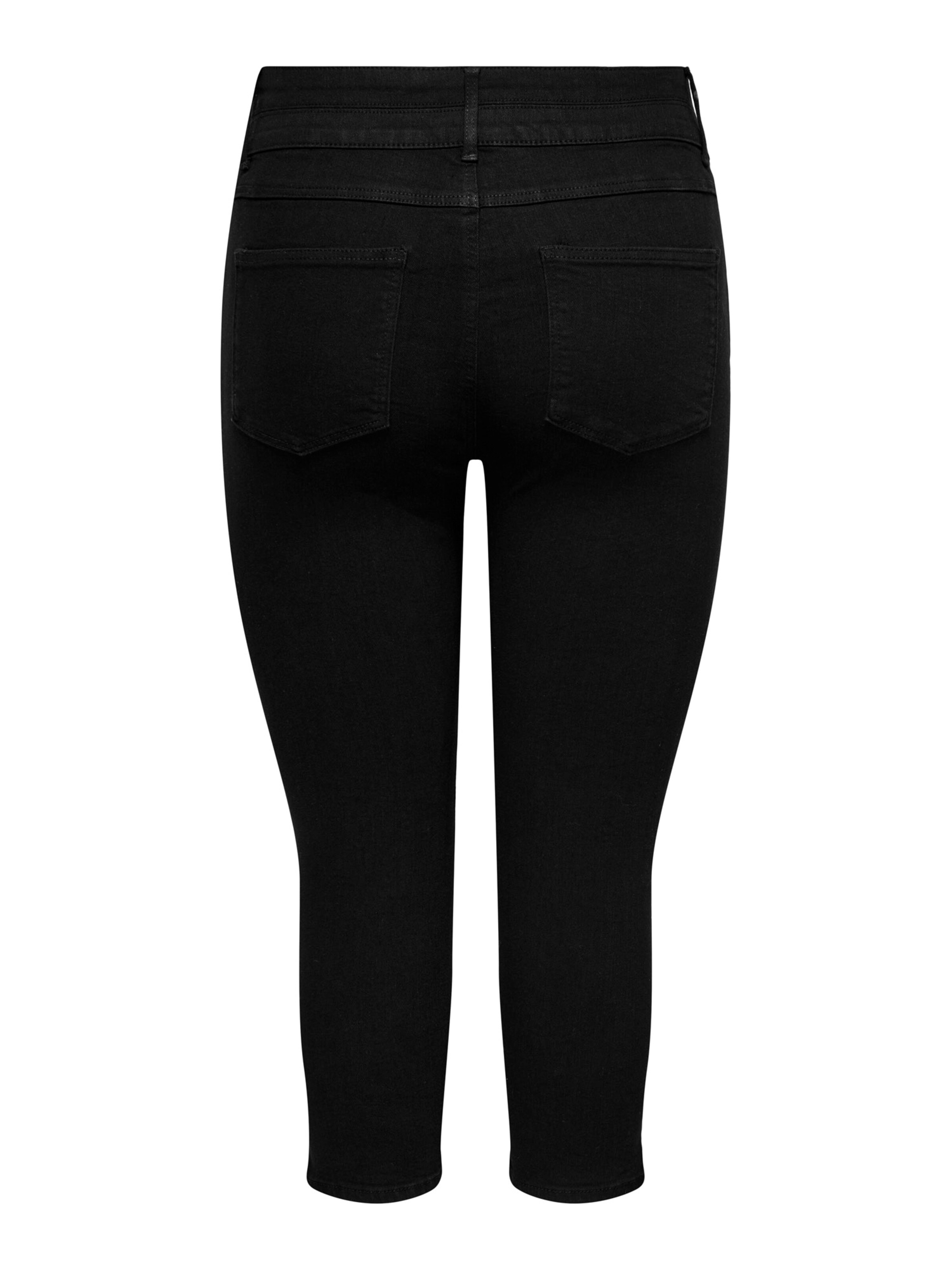 ONLY Carmakoma Skinny Jeans 'CARCruz' in Black