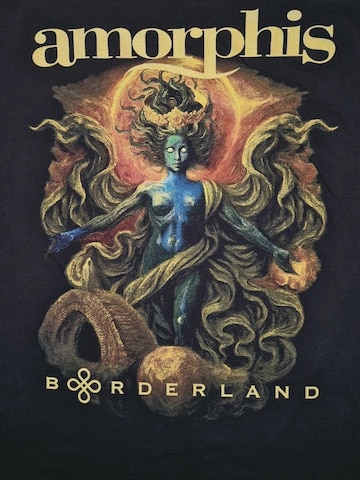 Amorphis Shirt 'Borderland Marcelo' in Zwart