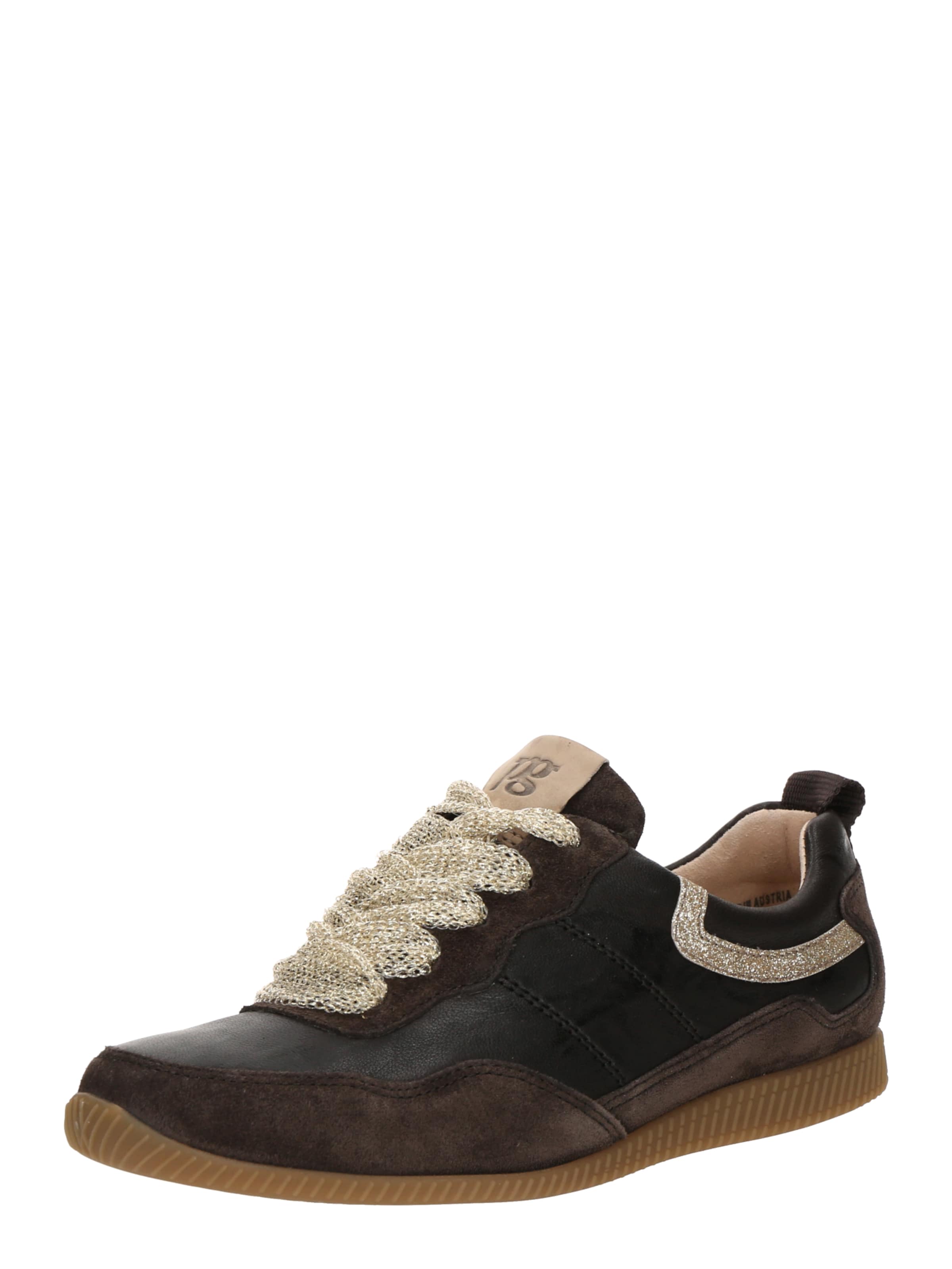 Paul Green Låg sneaker i brun: framsida