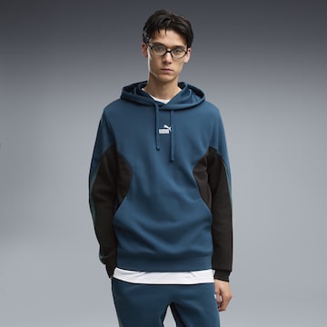 PUMA Sportsweatshirt 'Essentials' in Blauw: voorkant