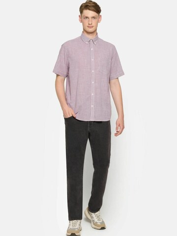 Signal Regular Fit Skjorte 'Pitt' i lilla: forside
