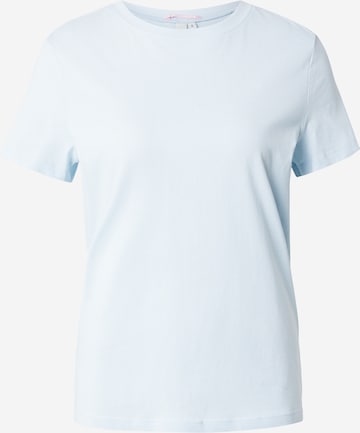 QS Shirt in Blauw: voorkant