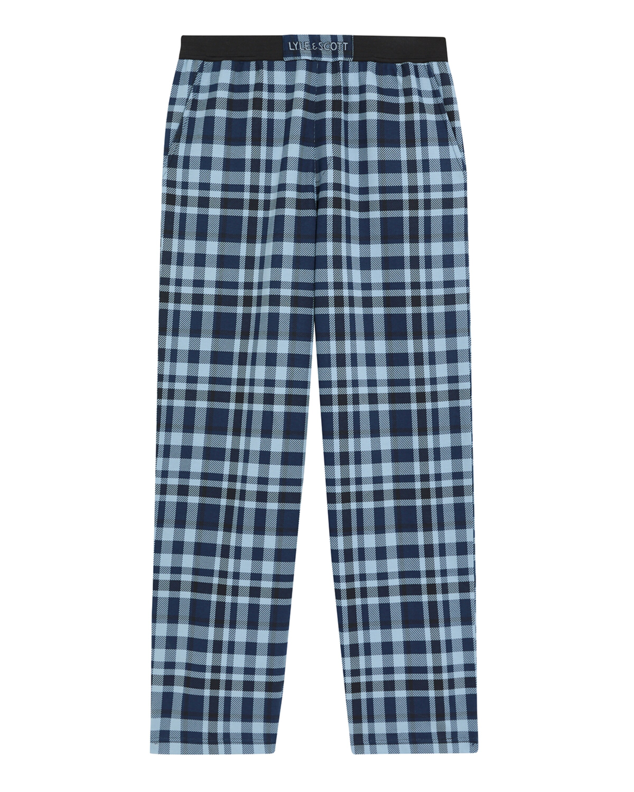 Lyle & Scott Regular Pants in Blue: front