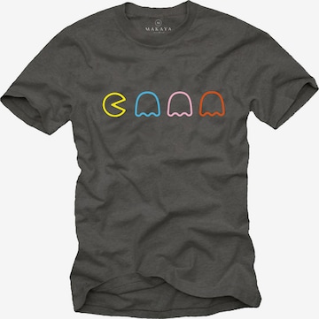 MAKAYA Shirt in Grau: Vorderseite