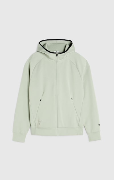 Champion Authentic Athletic Apparel Zip-Up Hoodie in Pastel green / Black, Item view