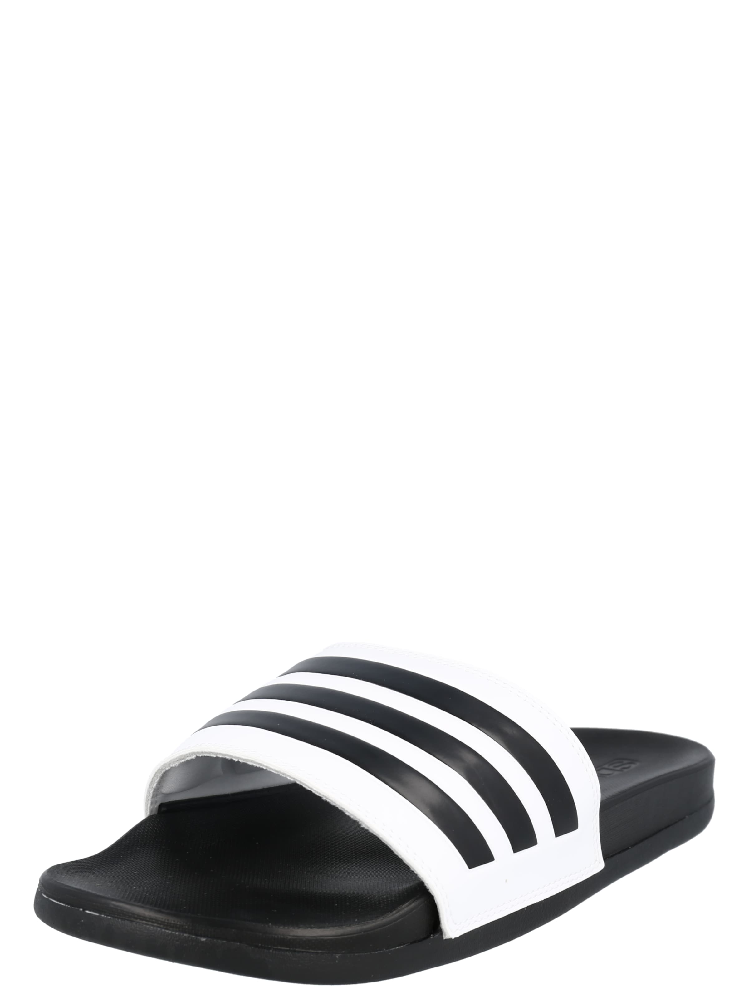 ADIDAS SPORTSWEAR - Zapatos para playa y agua 'Adilette' en blanco: frente