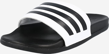 ADIDAS SPORTSWEAR - Sapato de praia/banho 'Adilette' em branco: frente