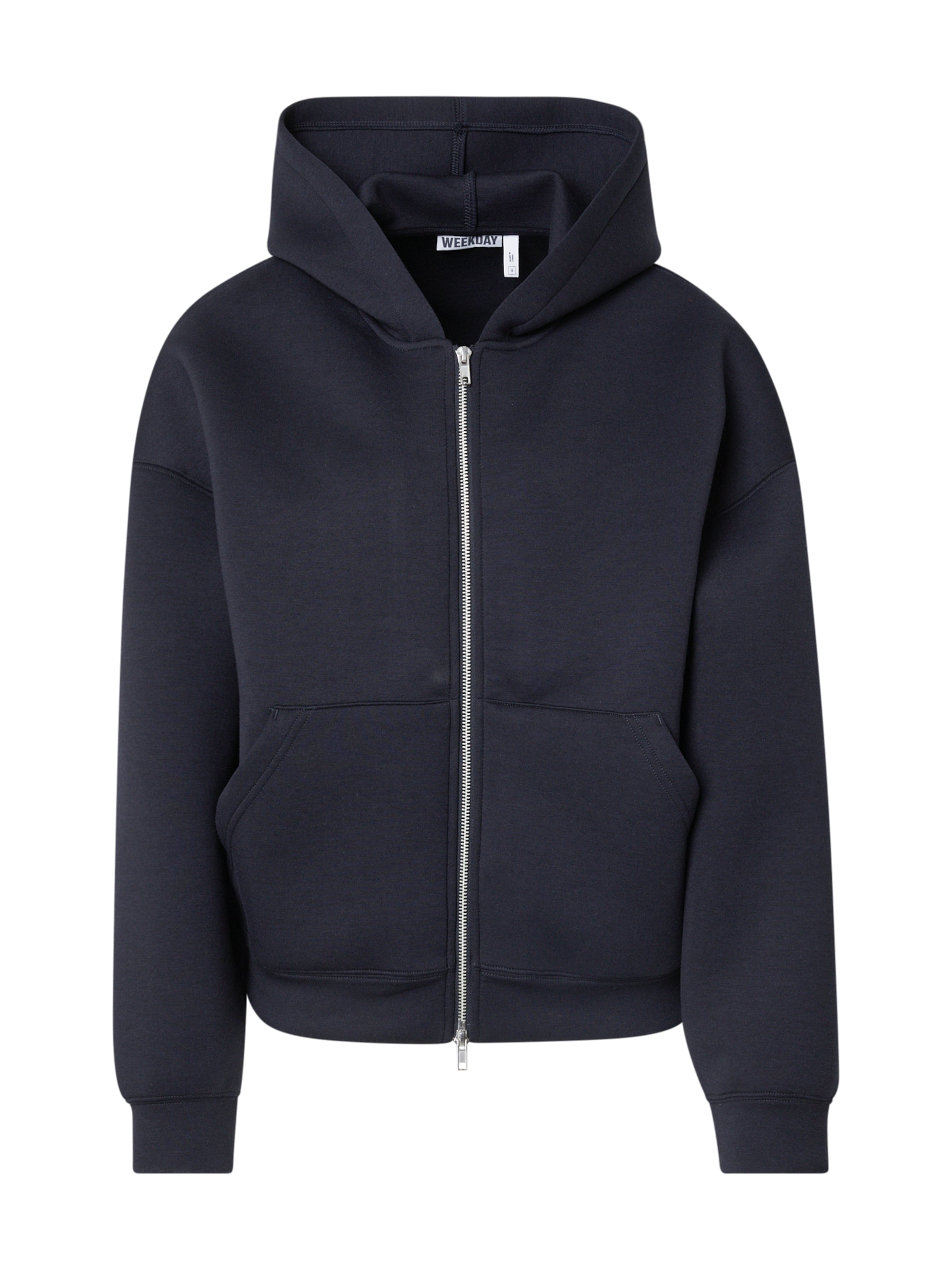 Giacca di felpa 'Scarlet' di WEEKDAY in blu: frontale