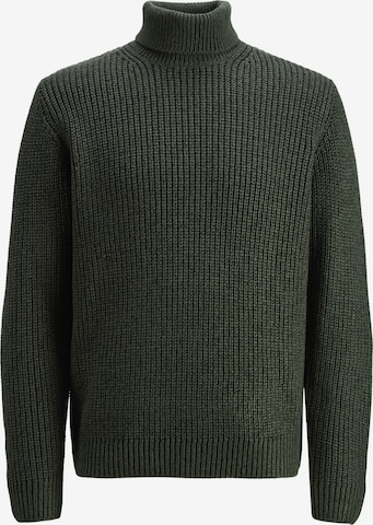 JACK & JONES Neulepaita 'JORBLEECKER' värissä vihreä: etupuoli