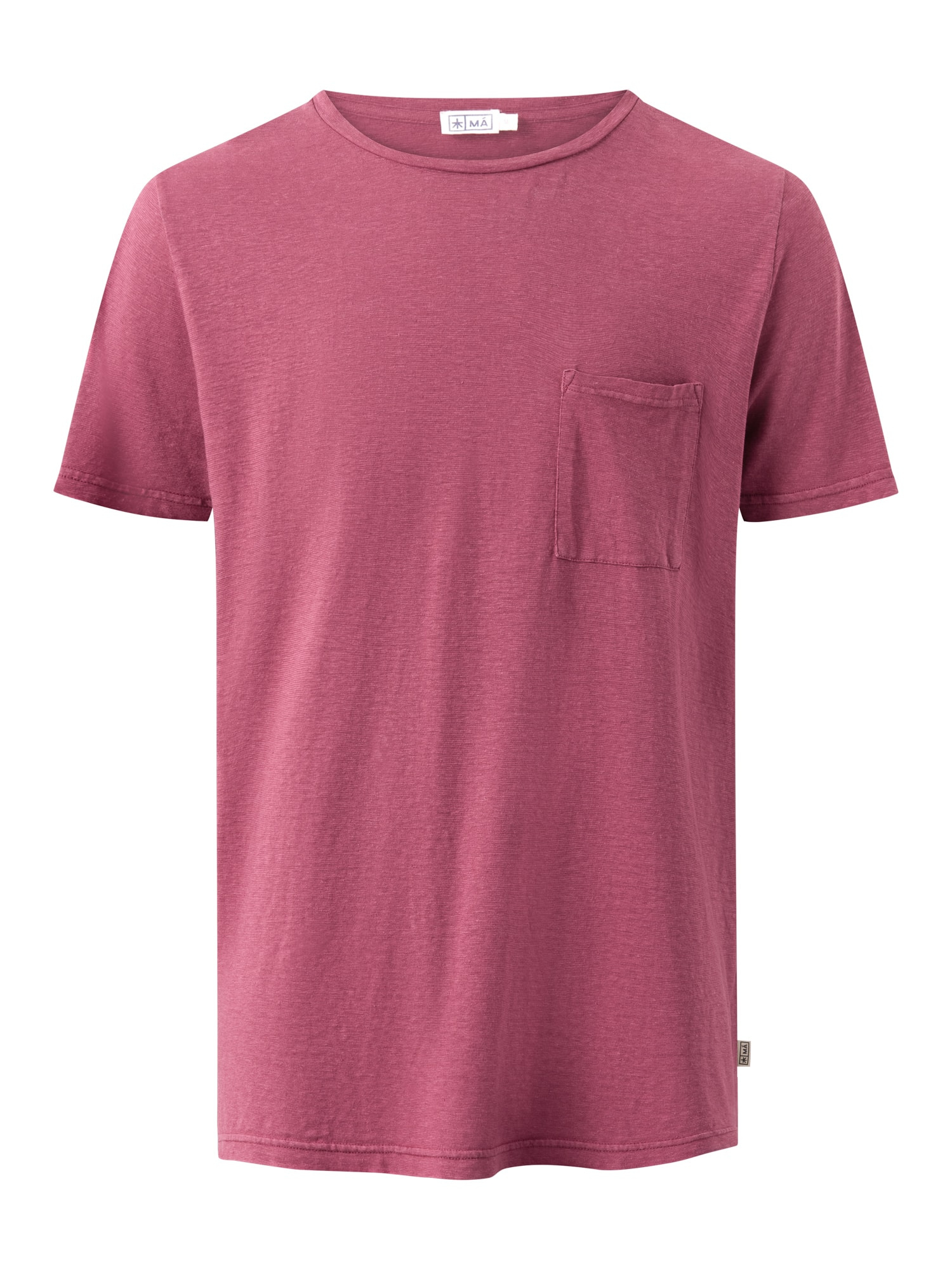 T-Shirt Hovito MÁ Hemp Wear en Rouge 