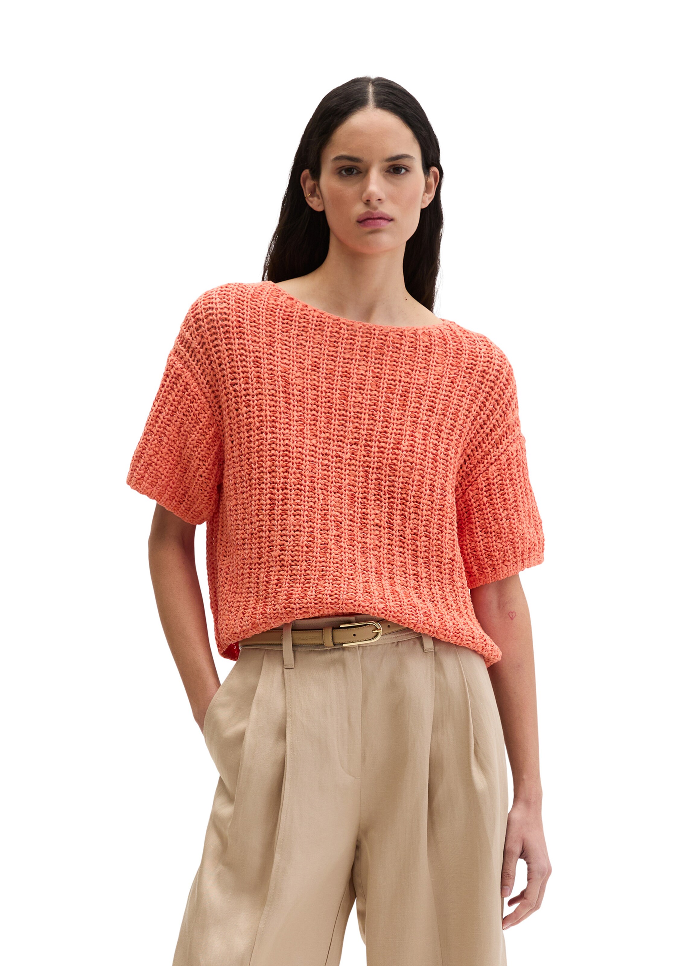 Marc O'Polo Pullover in Orange: Vorderseite