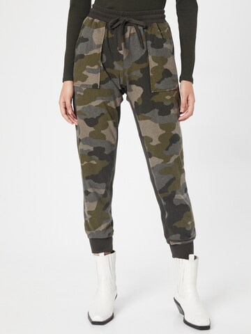 River Island - Tapered Pantalón en verde: frente