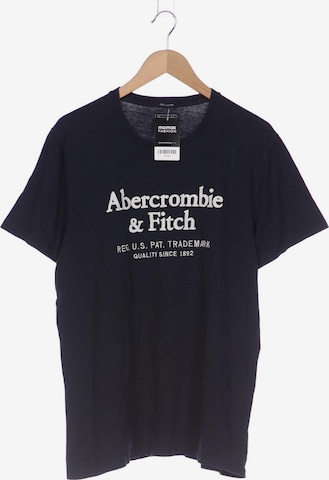 Abercrombie & Fitch Shirt in XL in Blue: front