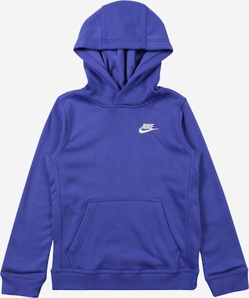 mėlyna Nike Sportswear Megztinis be užsegimo: priekis