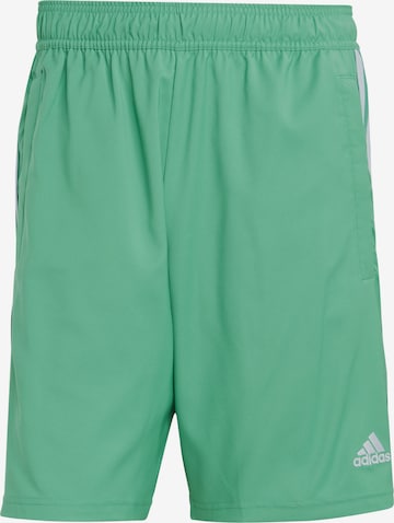 ADIDAS PERFORMANCE Regular Workout Pants 'Tiro' in Green: front