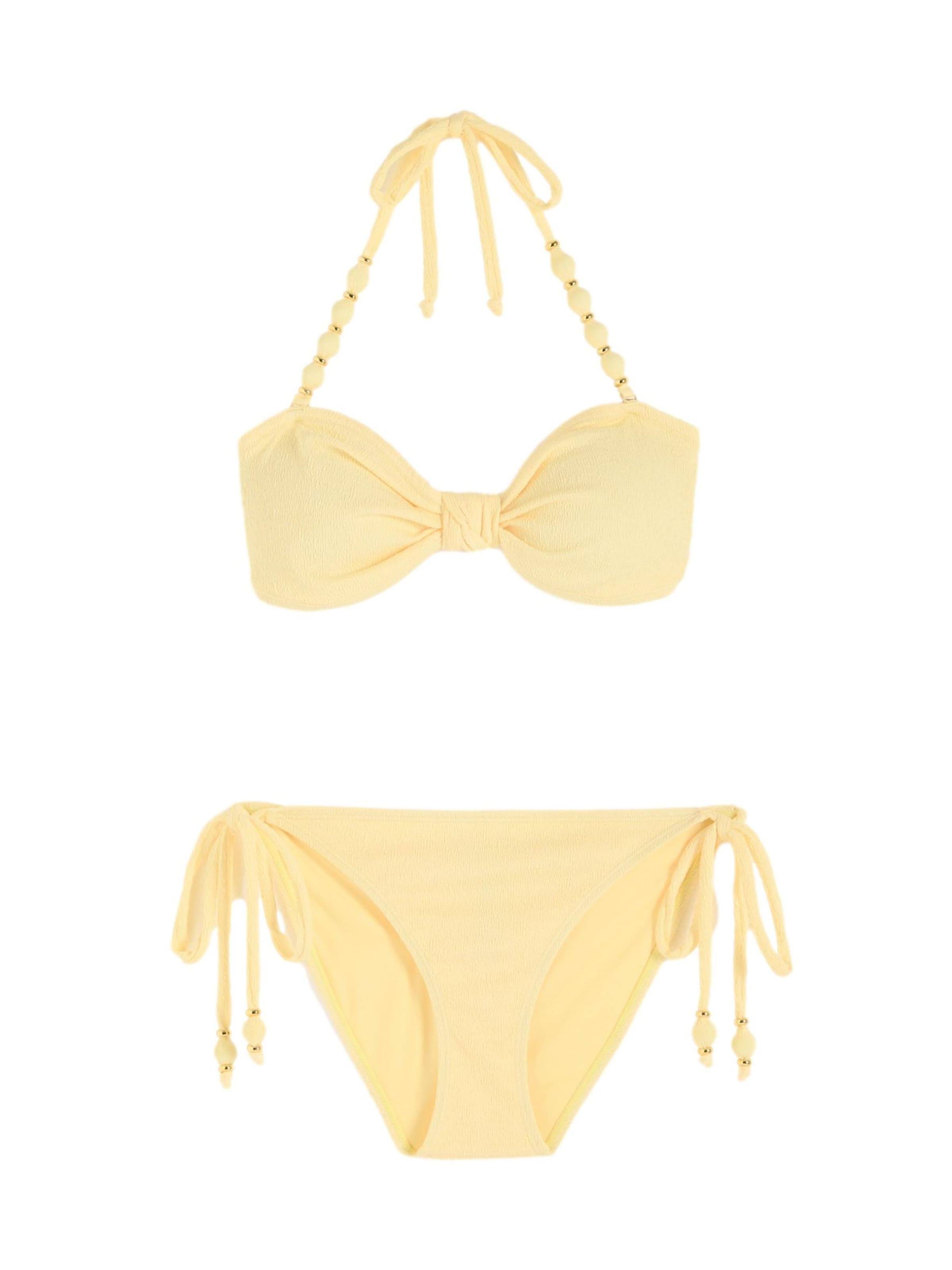 Bikini Friends Like These en jaune : devant