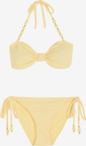 Bikini Friends Like These en jaune : devant
