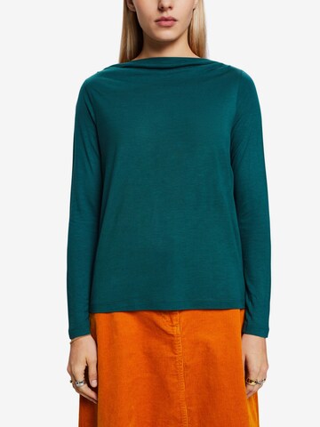 ESPRIT Shirt in Groen: voorkant