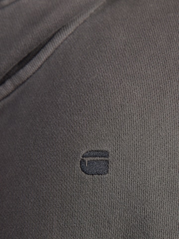 G-STAR - Sudadera con cremallera en negro