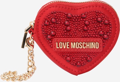 Love Moschino Porte-monnaies en or / rouge, Vue avec produit
