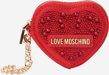 Porte-monnaies Love Moschino en rouge : devant