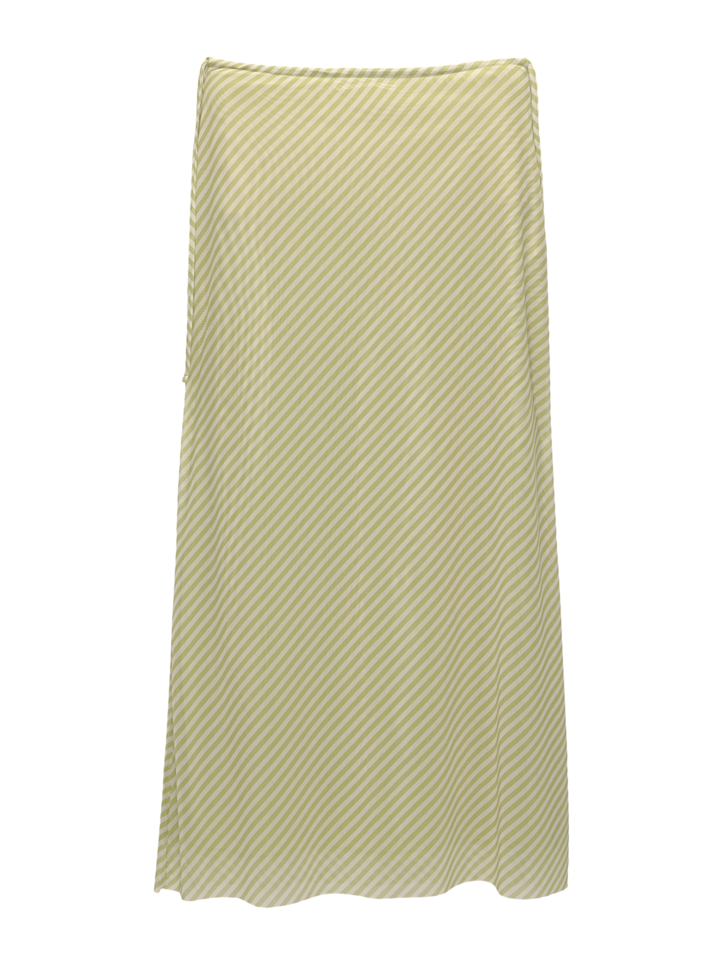 Gonna di Pull&Bear in verde: frontale