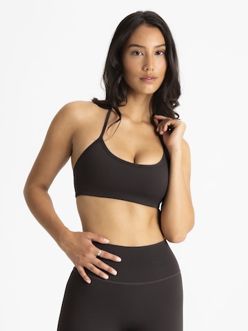 OMNANA Bandeau Sport-BH 'MUSE™' in Braun