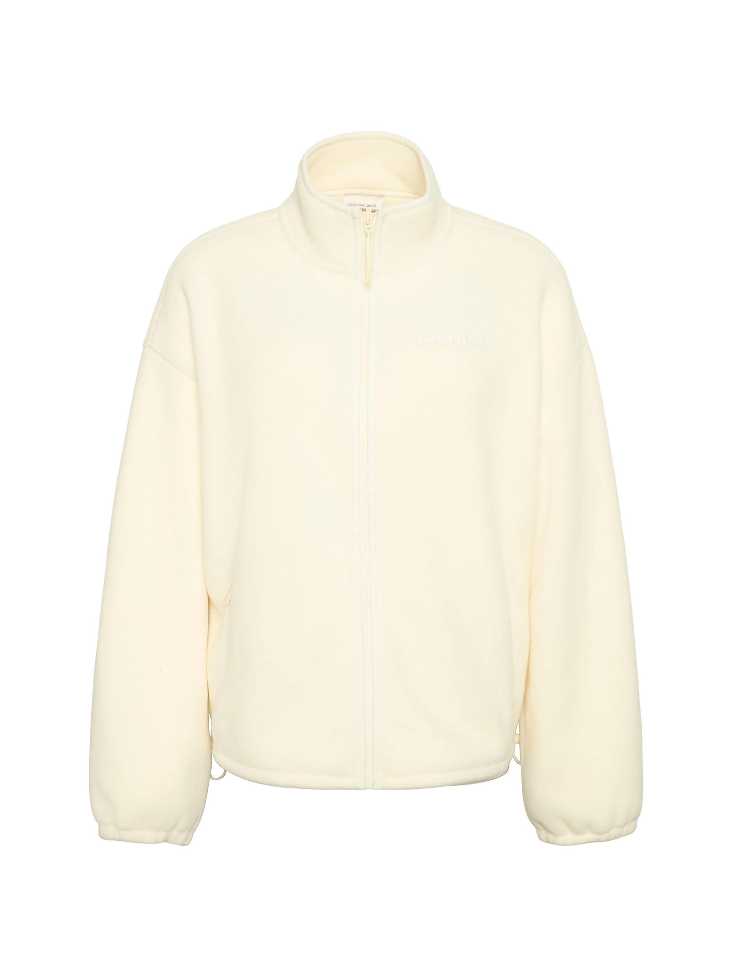 Calvin Klein Jeans Sweater in Beige: front