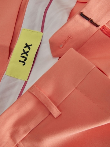 JJXX Regular Pleat-Front Pants in Orange