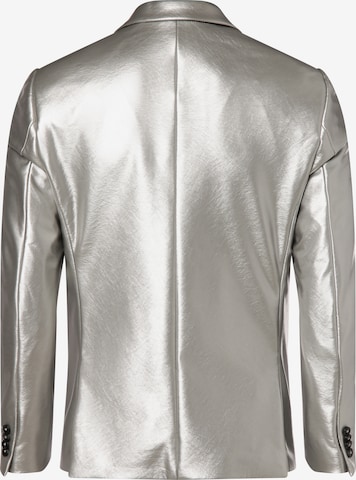 Finshley & Harding London Slim fit Suit Jacket ' Brixdon ' in Silver