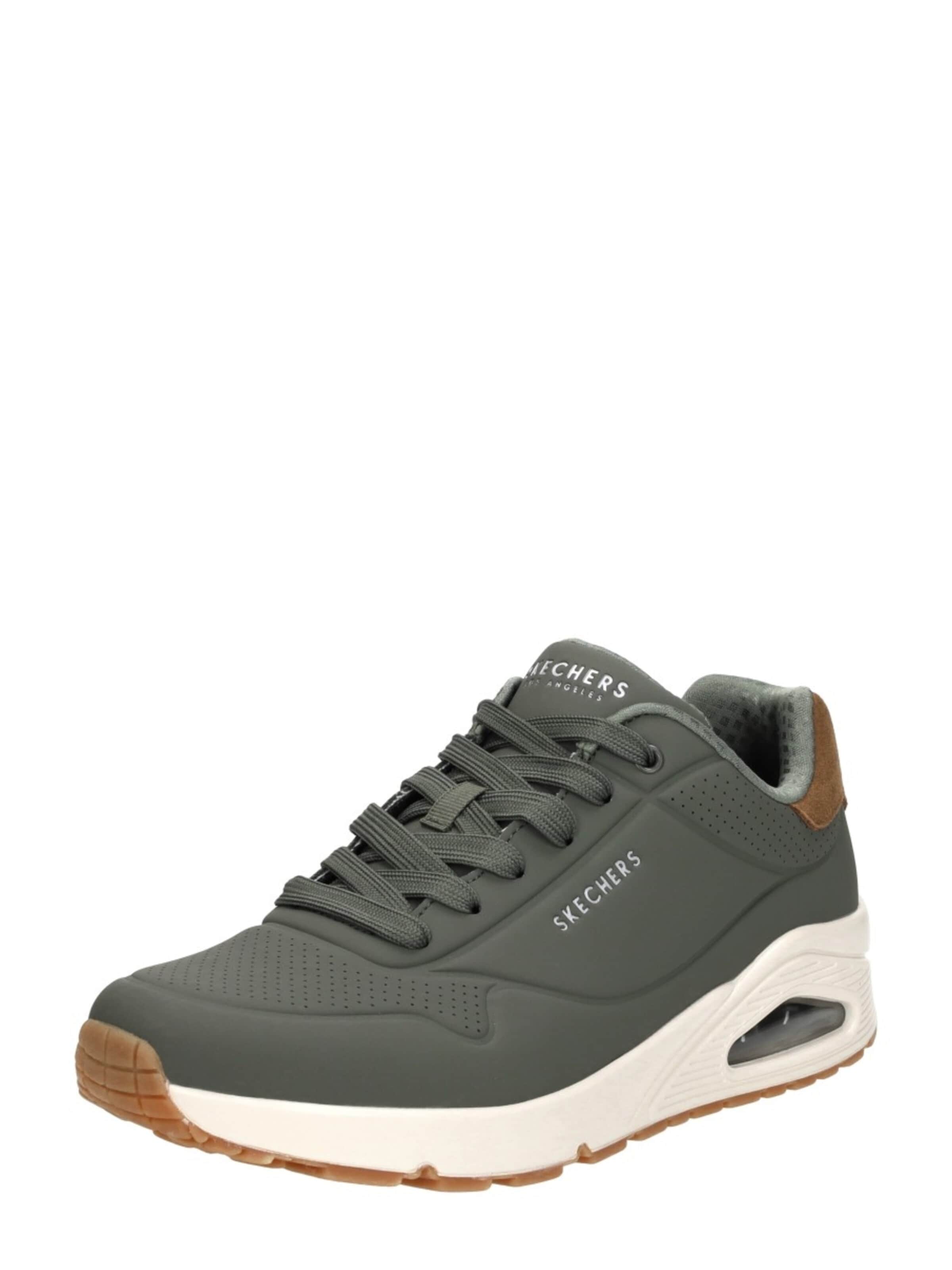 SKECHERS Platform trainers 'Uno - Suited On Air' in Green