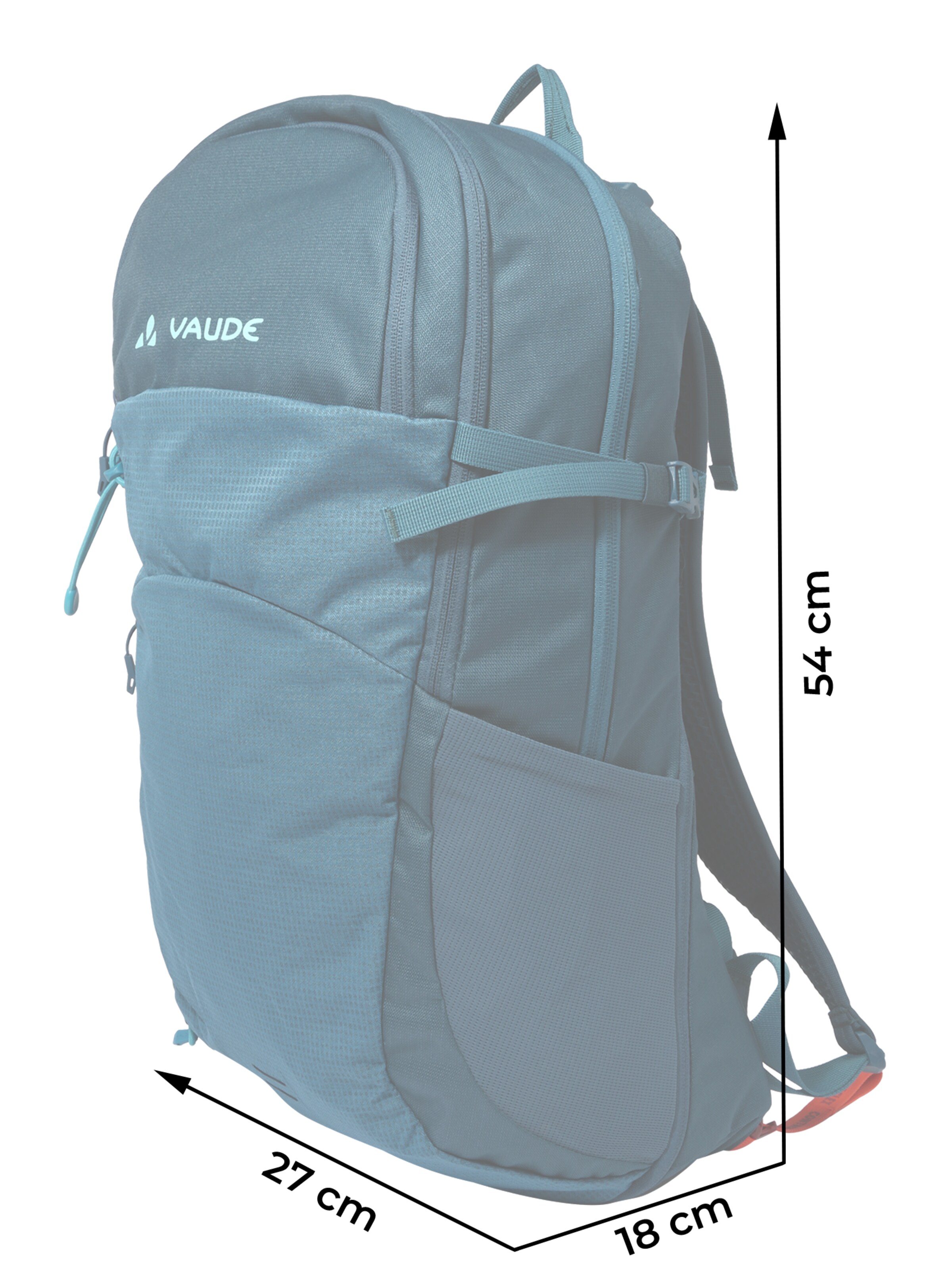 Zaino sportivo 'Wizard' di VAUDE in blu