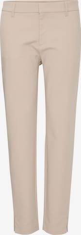 PULZ Jeans Hose 'Bindy' in Beige: Vorderseite