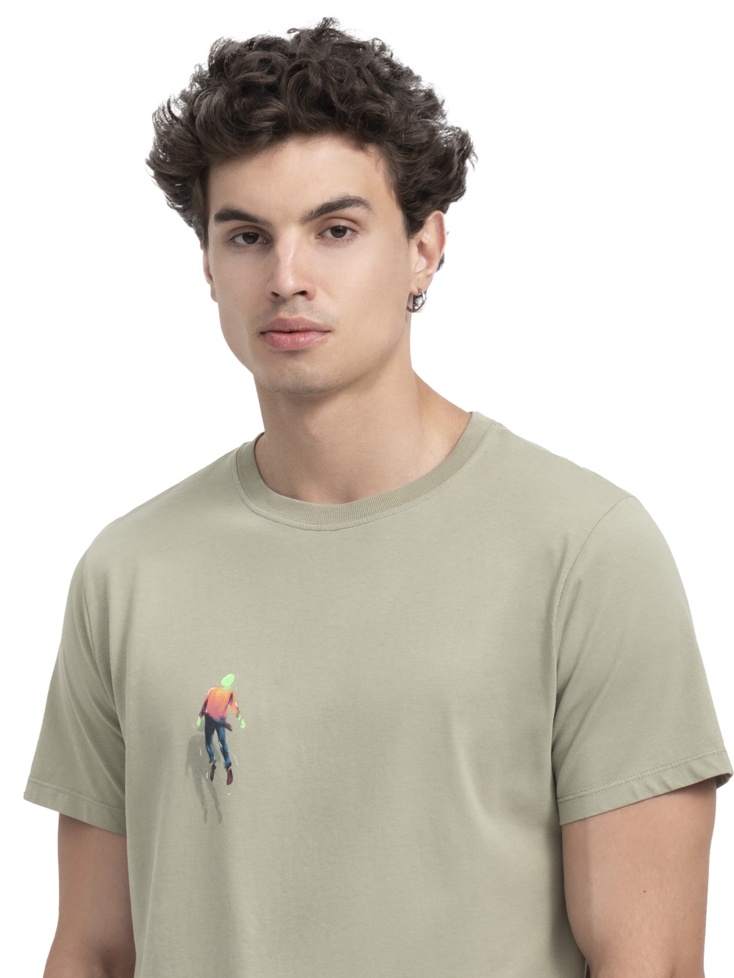 Kaft T-Shirt in Grau