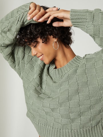 A LOT LESS - Pullover 'Doro' em verde