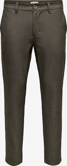 „Chino“ stiliaus kelnės 'ONSBRAD' iš Only & Sons, spalva – tamsiai ruda, Prekių apžvalga