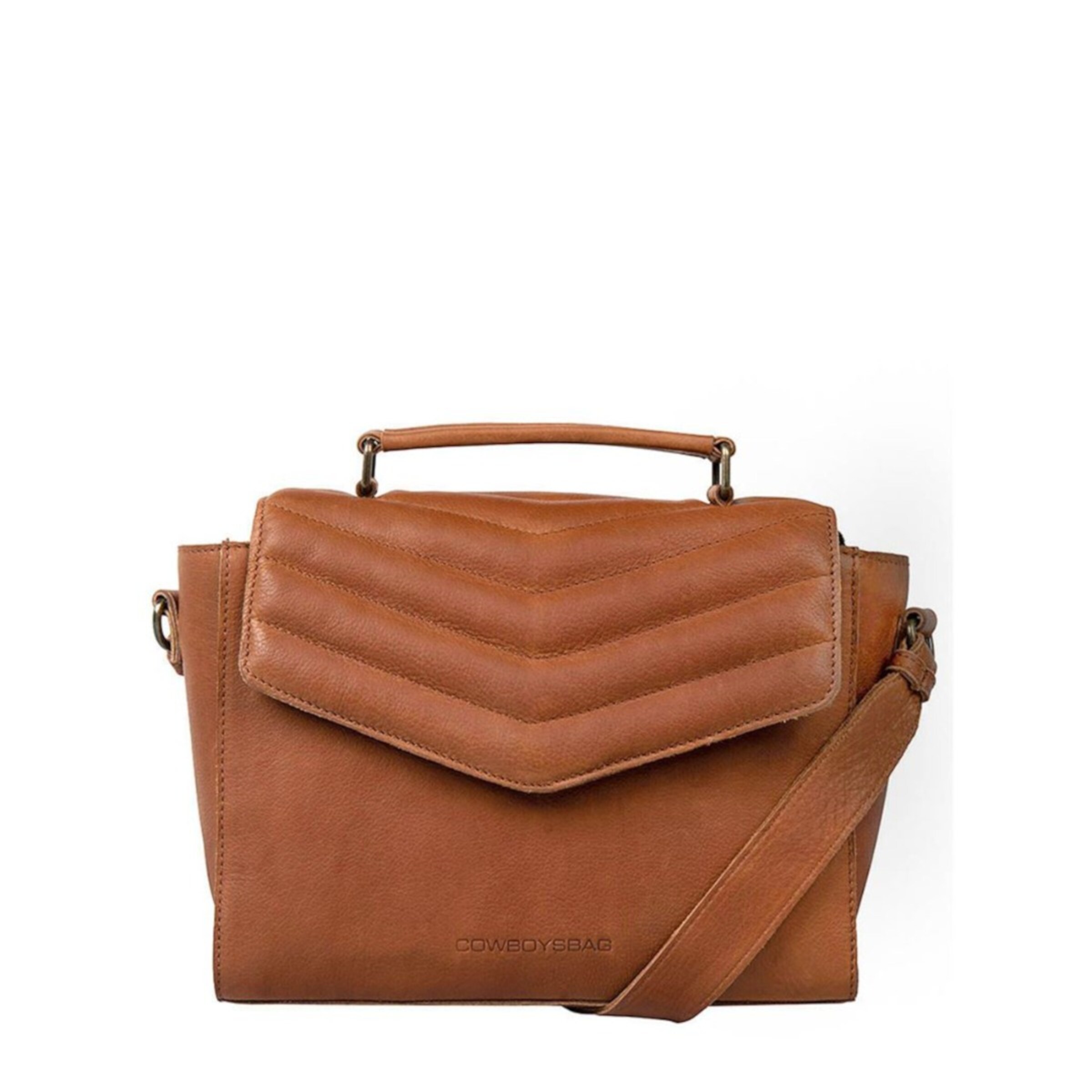 Sacs à main Cowboysbag en marron : devant
