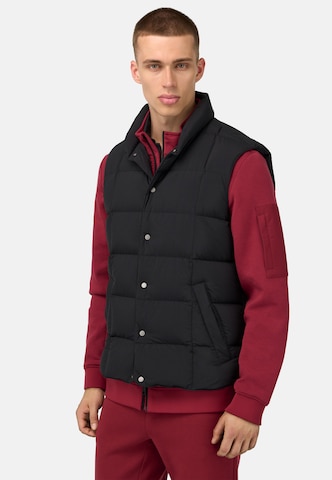 Boggi Milano Bodywarmer in Zwart: voorkant
