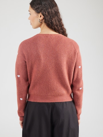 raudona ABOUT YOU Kardiganas 'Lana'